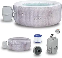 Banheira Ofurô Spa Inflável Cancun 669L + Bomba Filtrante Aquecedora 110V + Capa Bestway