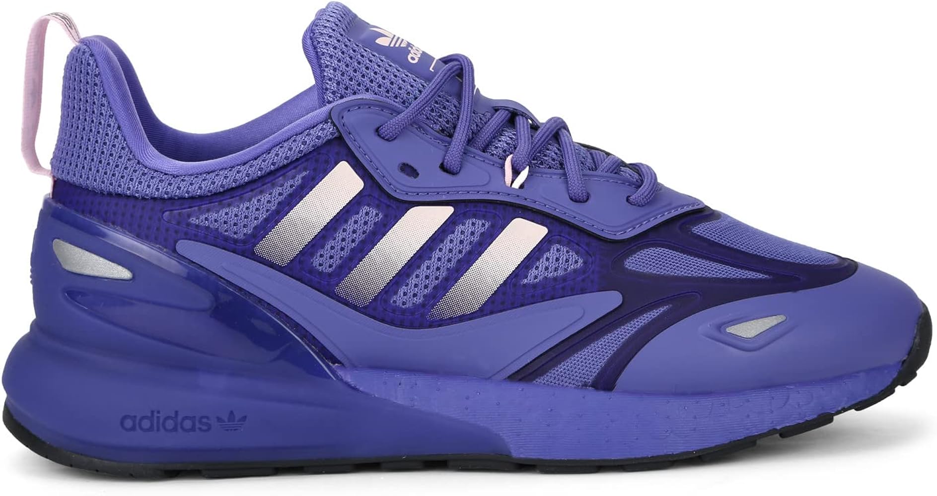Buy Adidas Women's ZX 2K Boost 2.0 W Purple/CLPINK/SILVMT Sneaker