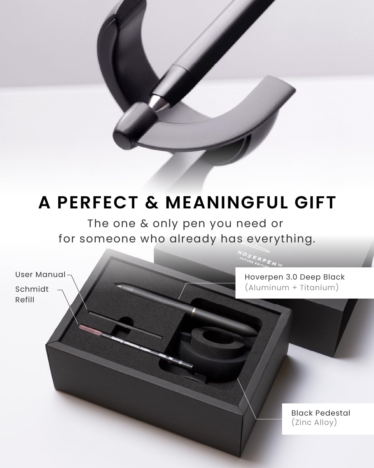 novium Hoverpen 3.0 Future Edition - Luxury Pen for Men - Unique
