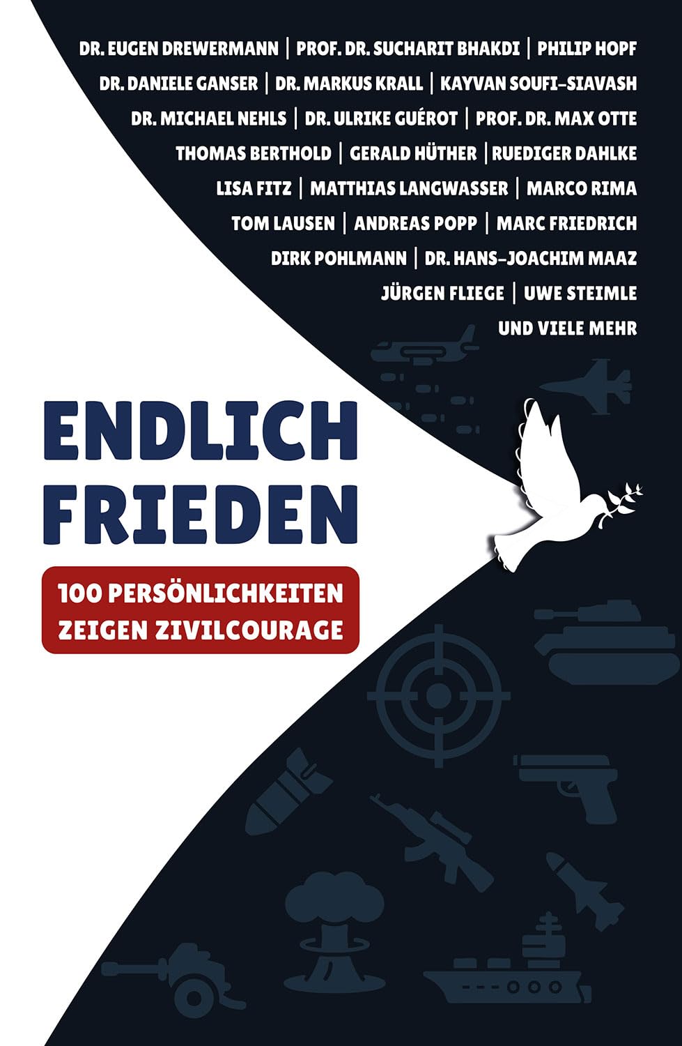 Macht-steuert-Wissen Verlag Buch Endlich Frieden: 100 Persönlichkeiten zeigen Zivilcourage