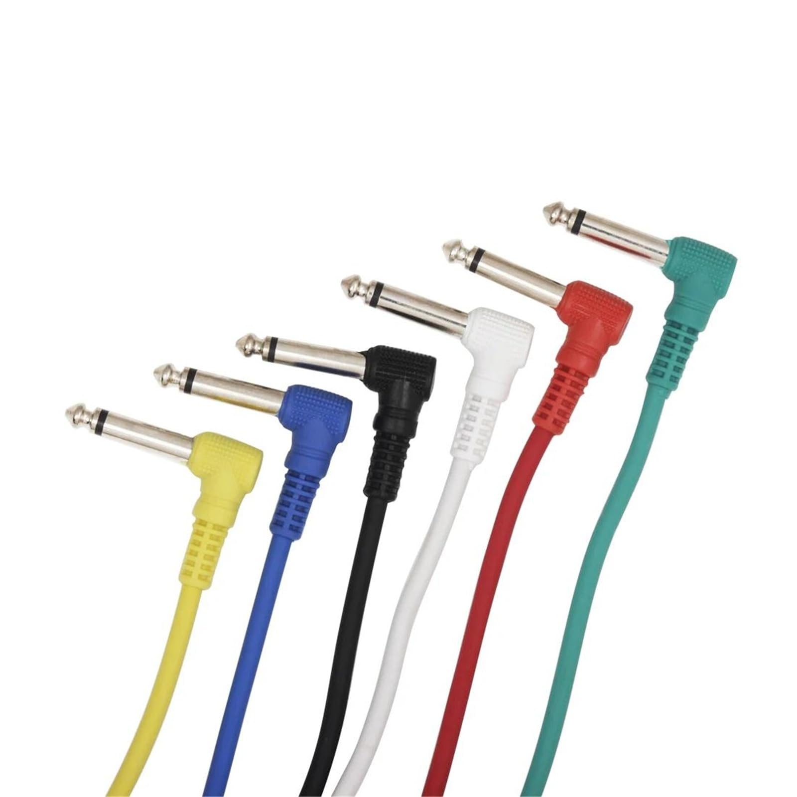 Kabel audio do gitary 6 szt kabli z efektami gitarowymi Akcesoria do instrumentów muzycznych