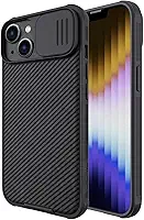 Capa Anti Impacto Nillkin Modelo CamShield Pro Compatível com iPhone 13/14 (6.1 Pol)… (Preto)