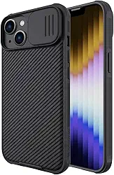 Capa Anti Impacto Nillkin Modelo CamShield Pro Compatível com iPhone 13/14 (6.1 Pol)… (Preto)