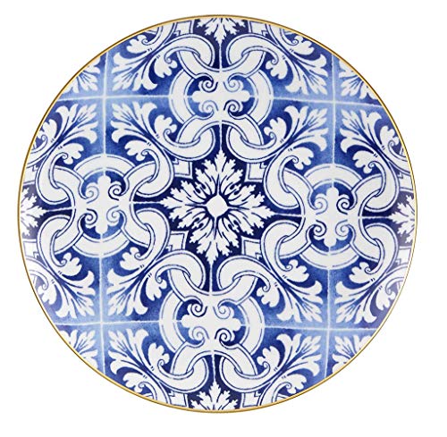 Vista Alegre Porcelain Plato Cargador 3A Azulejos miniatura 1