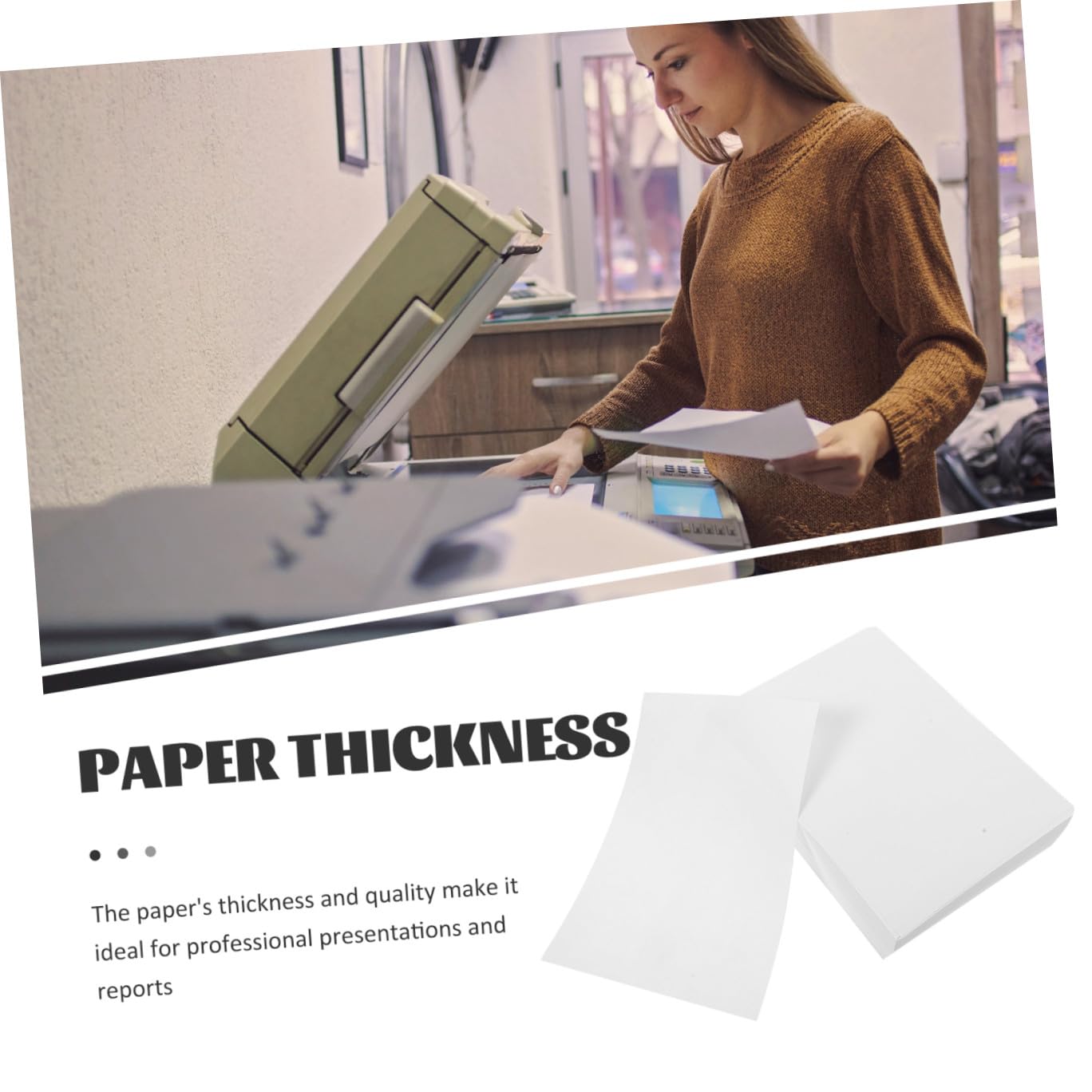 ABOOFAN 500 Feuilles Papier A5 70G Blanc pour Imprimante Multifonction Papier Cartonné Épais Recto Verso pour Impression Dessin et Loisirs Créatifs Usage Scolaire et Bureau