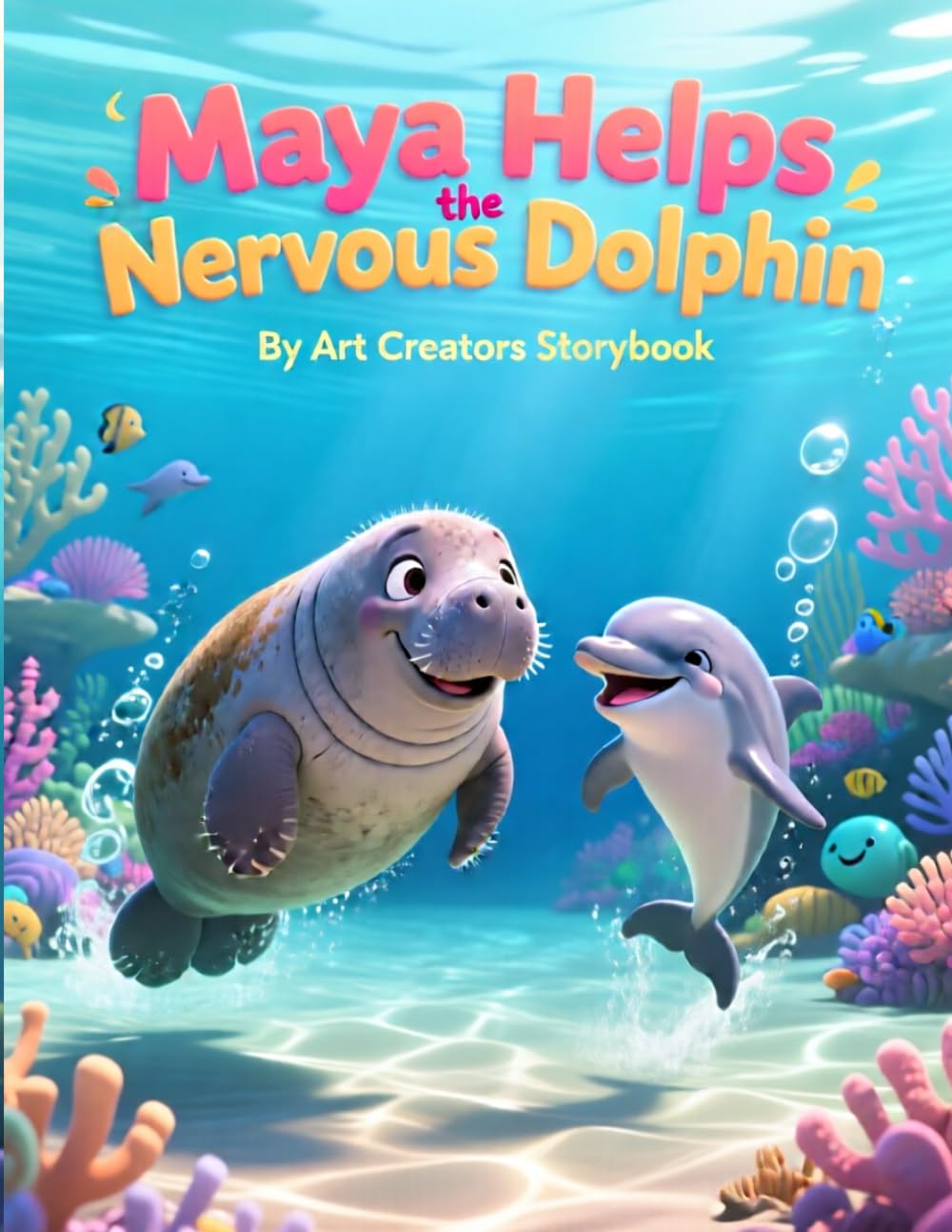 Maya Helps the Nervous Dolphin: A Calm and Heartwarming Underwater Adventure About Empathy, Courage, and Social-Emotional Learning for Ages 3–7 (Maya ... Compassion Social-Emotional Learning Series)