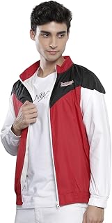 The Indian Garage Co Men Regular Fit Colorblocked Wind Cheater Price In India