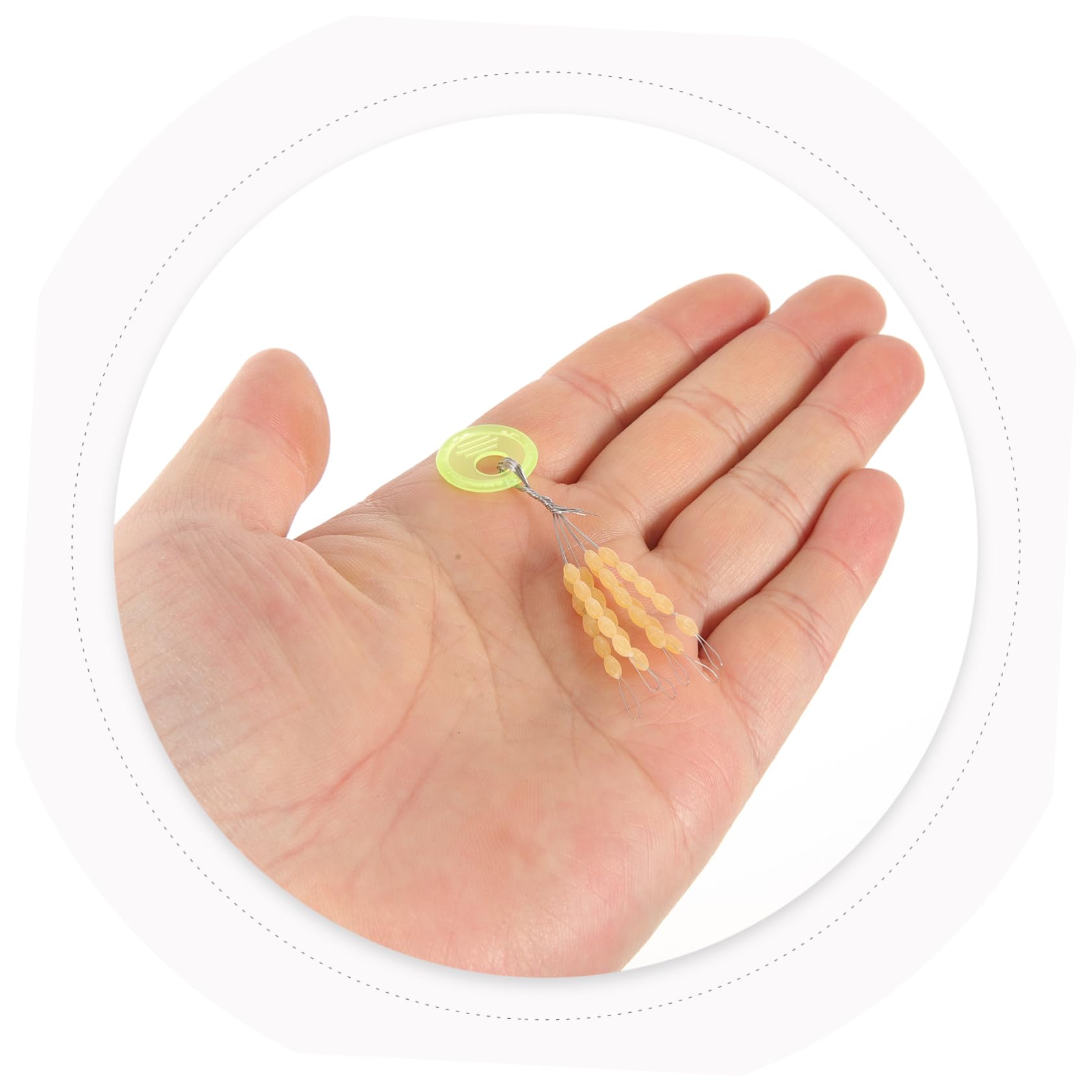ibasenice Accessoires Flottants Matériel De Pêche Bouchon Pêche À Flotteur De Pêche Arrêts De Ligne De Pêche Arrêt De Perles De Ligne De Pêche Métal