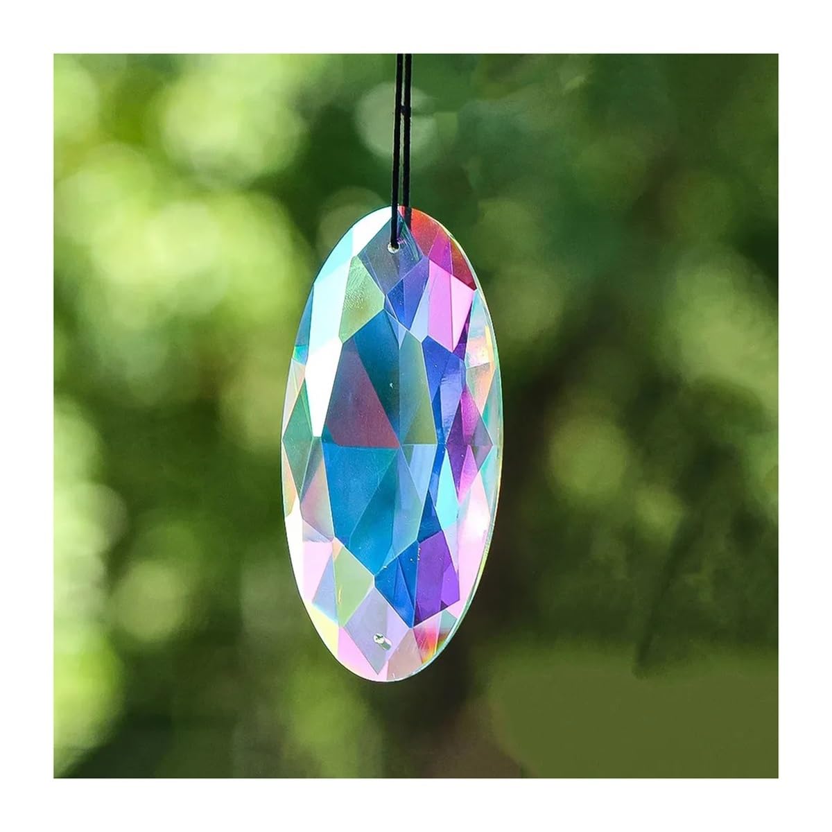 Pendentif en cristal de couleur AB à offrir pour suspendre au soleil