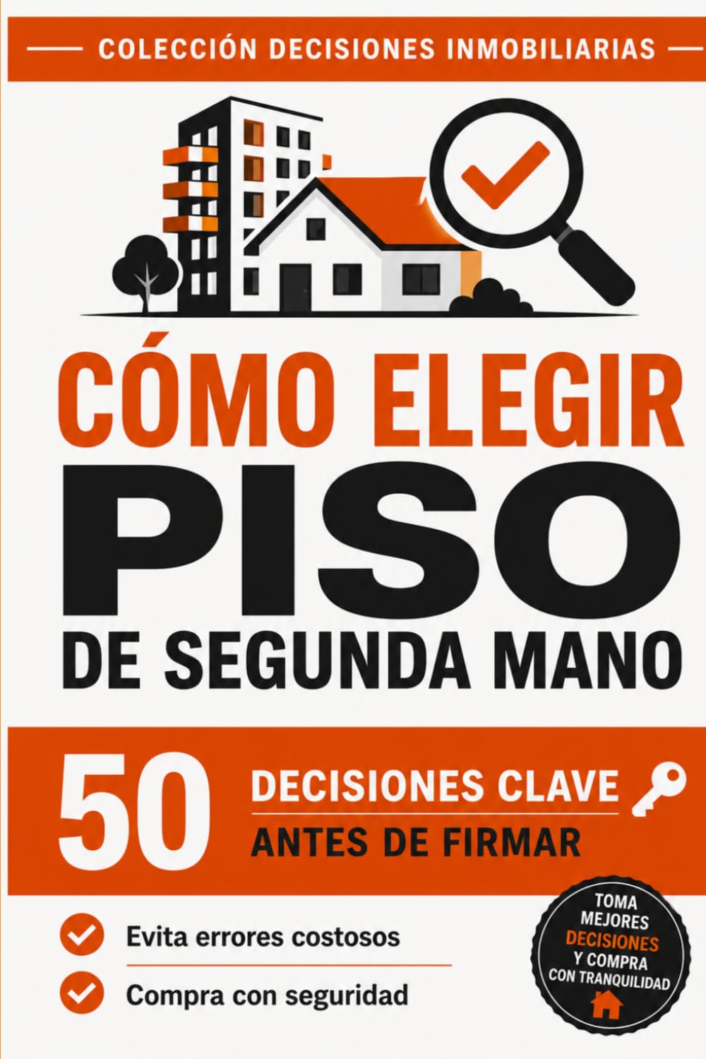 COMO ELEGIR TU PISO DE SEGUNDA MANO: 50 DECISIONES CLAVE ANTES DE FIRMAR (COLECCIÓN DECISIONES INMOBILIARIAS)