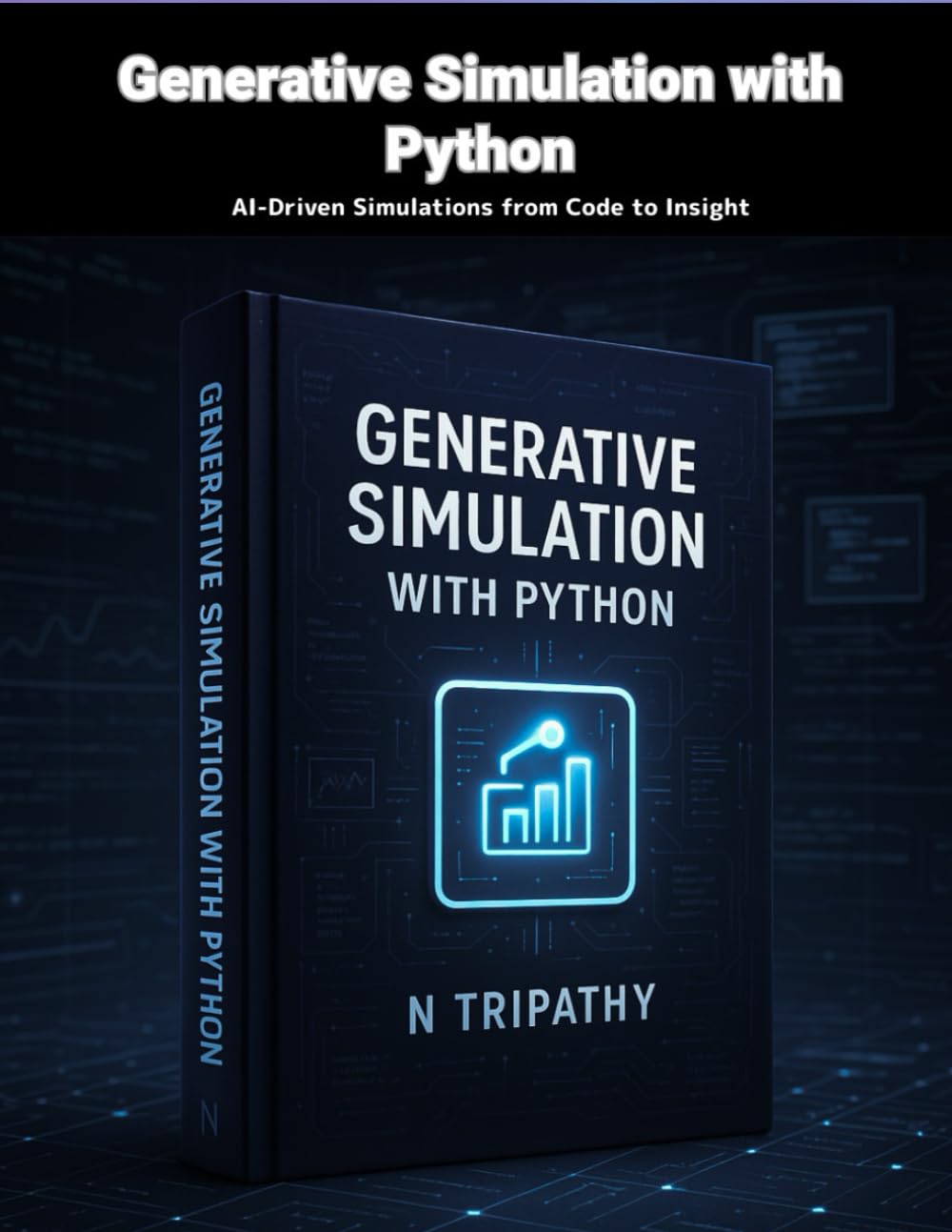 Generative Simulation with Python: AI-Driven Simulations from Code to Insight