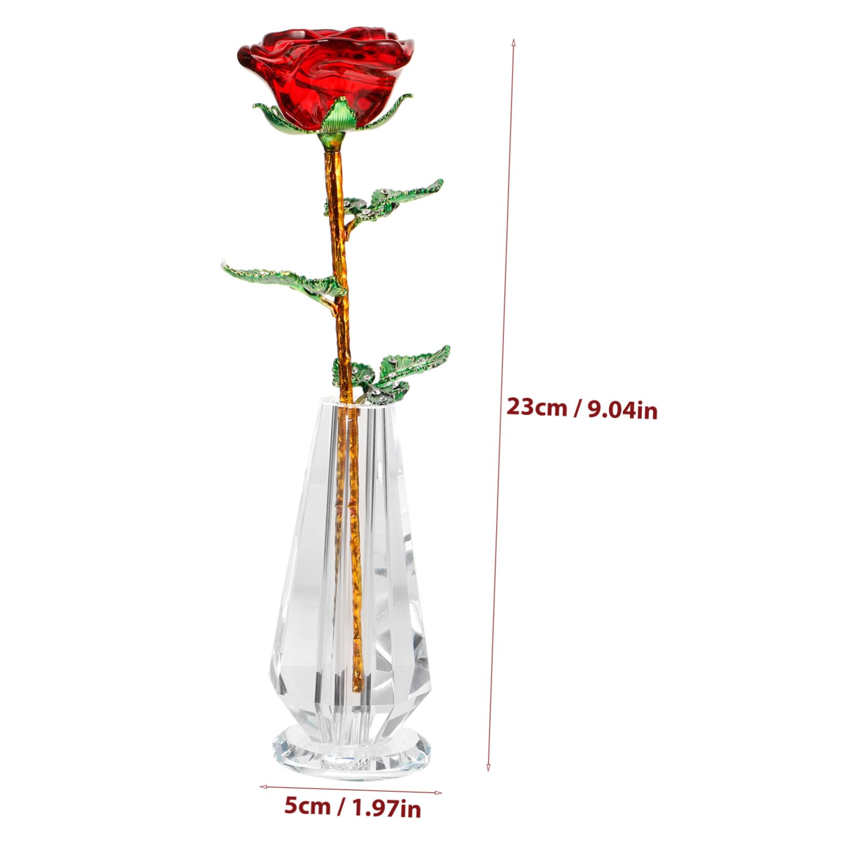 Alipis Decorazione Floreale Con Statuina Per La Sua Rosa Per La Festa Della Mamma