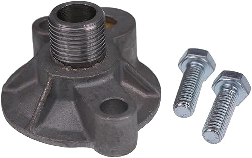 Miniatura 3 de Adaptador de filtro de aceite 3952301 compatible con motores Chevy Small Block V8 SBC BBC Spin On Bypass 305 307 327 350 400 396 402 427 454