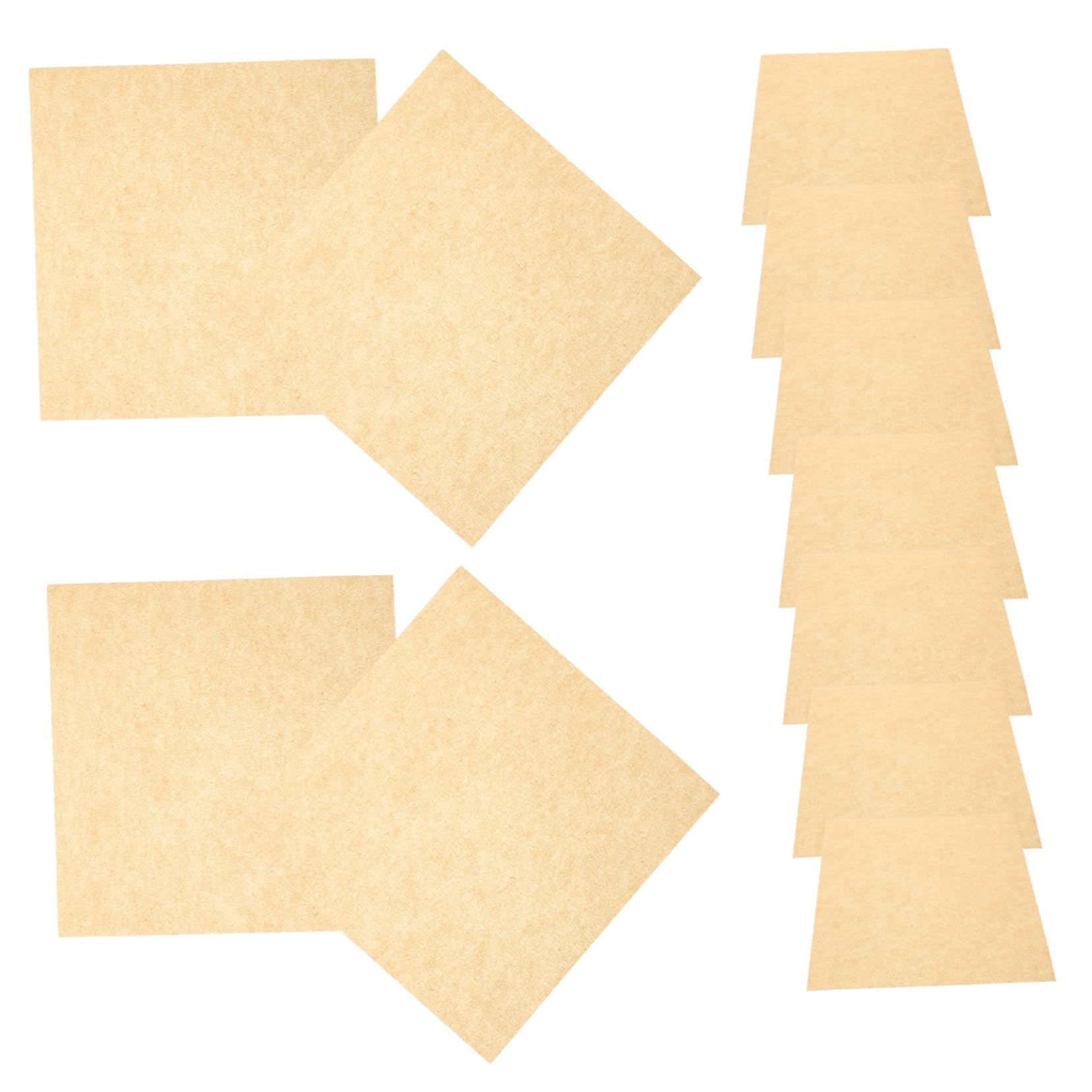 Homoyoyo 500 Feuilles De Papier Sulfurisé Non Blanchi Papier Sulfurisé Pour Pâtisserie Pour Four Pour Pâtisserie