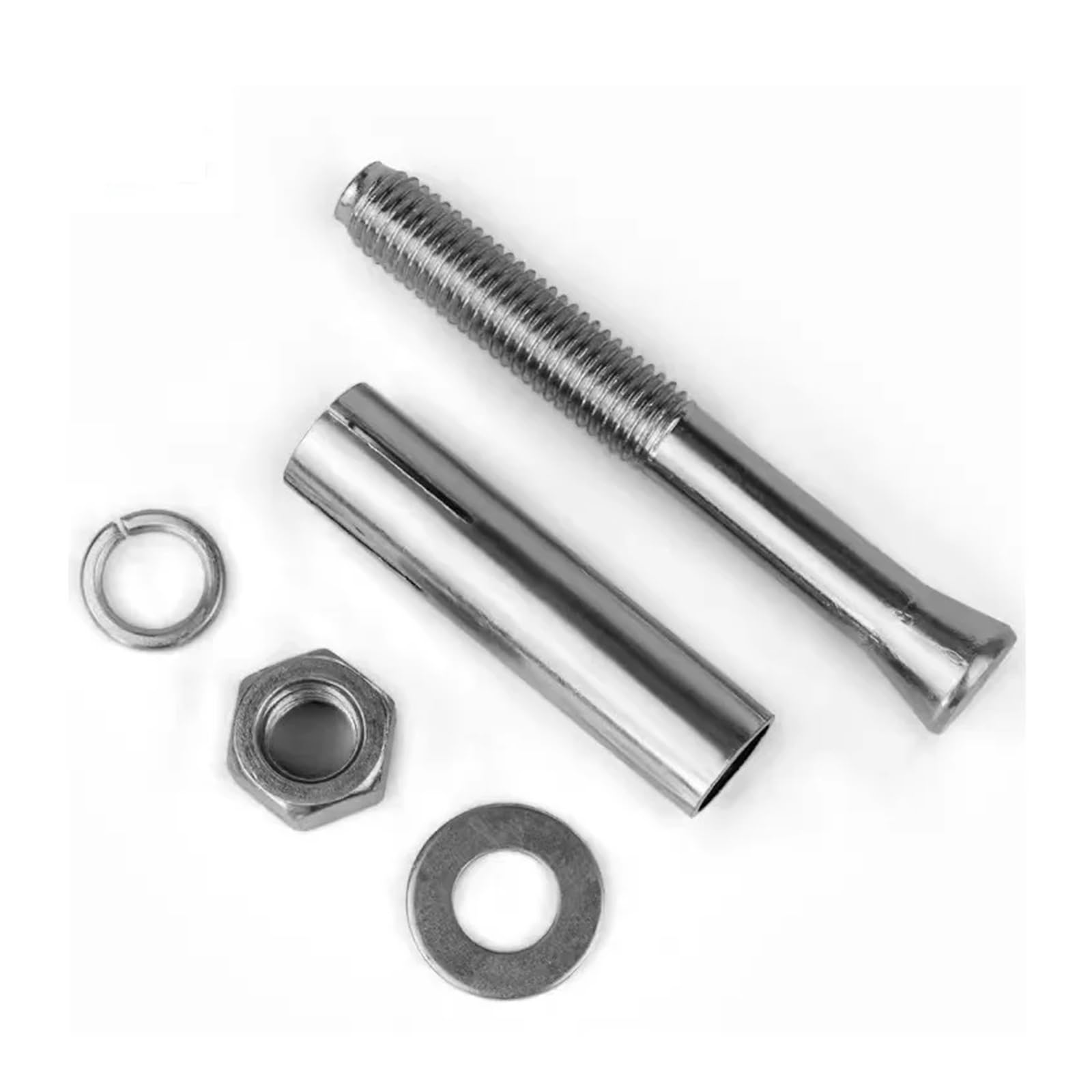 pernos de expansión, Tornillos De Expansión Acero Inoxidable, Perno M6-M16 304 6-16 Mm X 50 65 120 200 Tornillo Fijación Anclaje Manga
