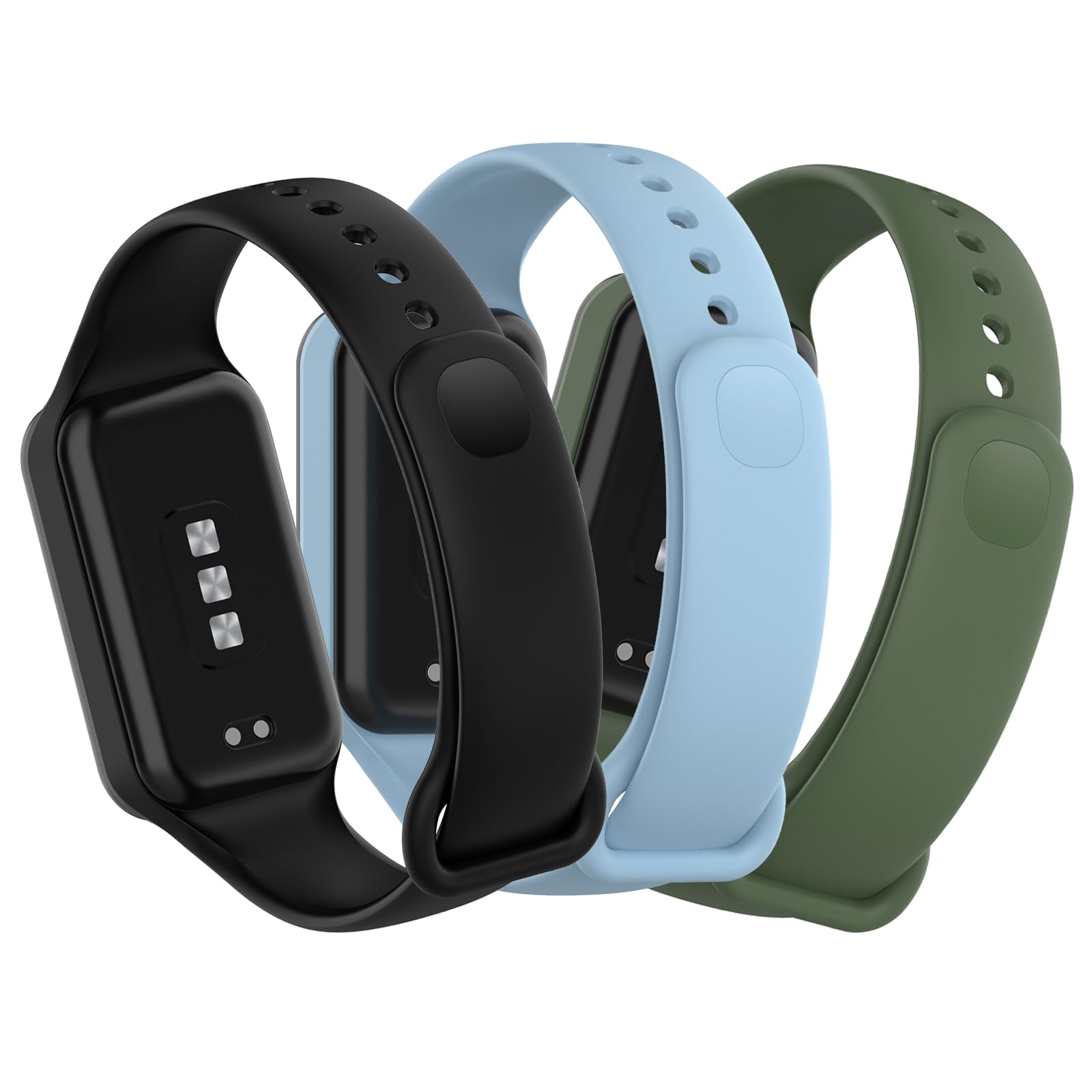 Redmi Watch 3 Active Cinturino Vancle 2 Pezzi Cinturino Compatibile Con Xiaomi Smart Band 8 Cinturino Smart Band