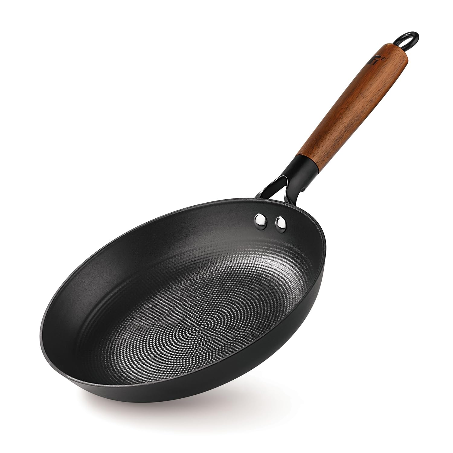 BERGNER Odin 28cm Cast Iron Frypan, Pre-Seasoned, for Searing/Browning/Frying/Sauteing/Serve, Rust Proof Lightweight Iron, Enamel Finish, Metal Spatula Safe, Induction Bottom and Gas Stove Ready-image-18
