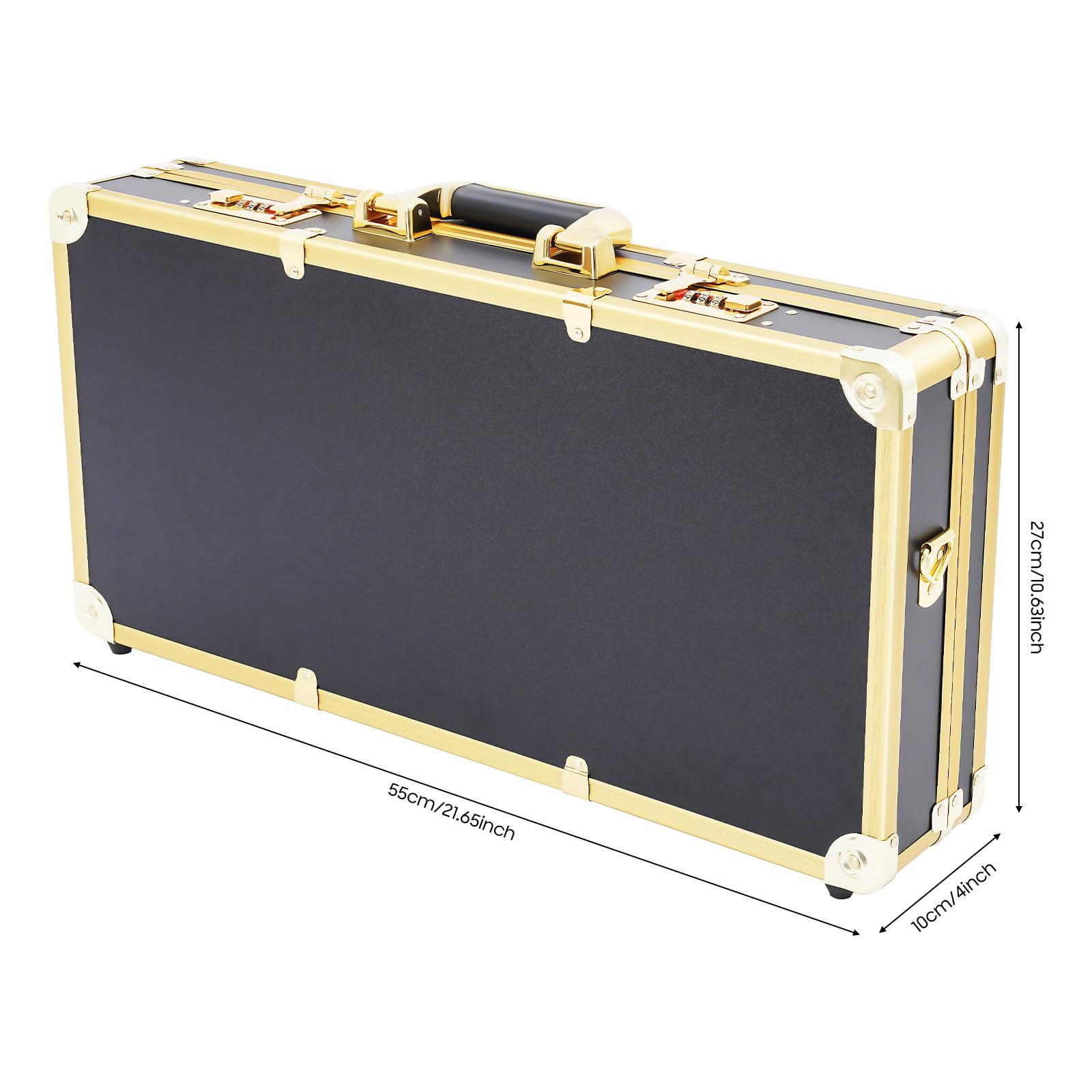 banborba Hairdressing Tool Box, Barber Carrying Case, Portable Barber Stylist Travel Bag, Professional Beauty Salon Stylist Suitcase, Hair Clipper Storage Display Box with Secure Lock