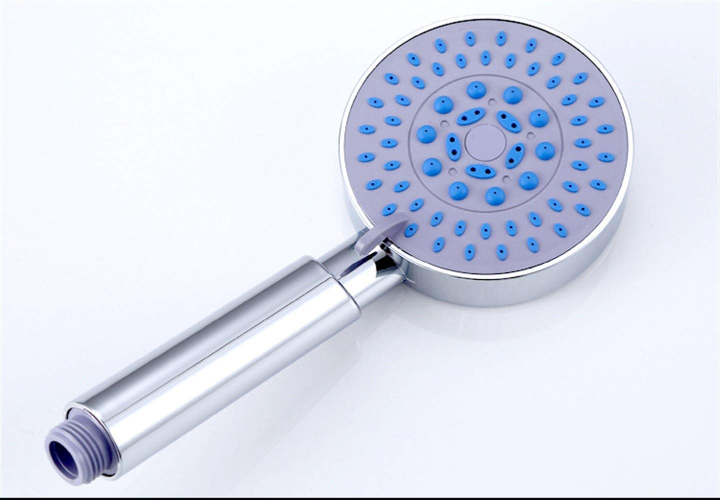 Alcachofa de ducha de mano ajustable de alta presión con soporte de manguera de 1,5 m y 5 modos de pulverización, cabezal de ducha de baño antical, ahorro de agua, para una experiencia de spa