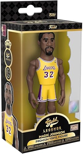 Funko Leyendas de la NBA de oro de 5 pulgadas: Lakers - Magic Johnson (los estilos pueden variar)