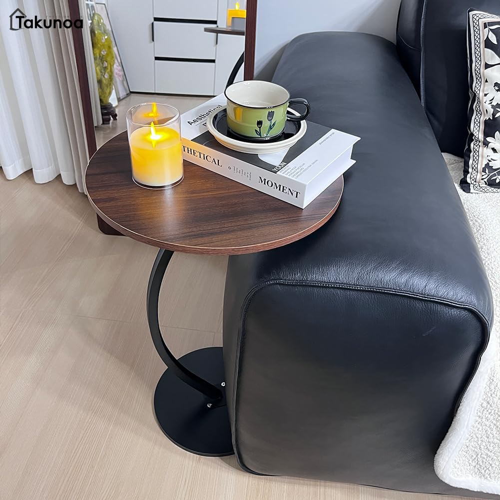 Side table サイドテーブル 丸 木製 サイドテーブル 丸 形状 天板 円
