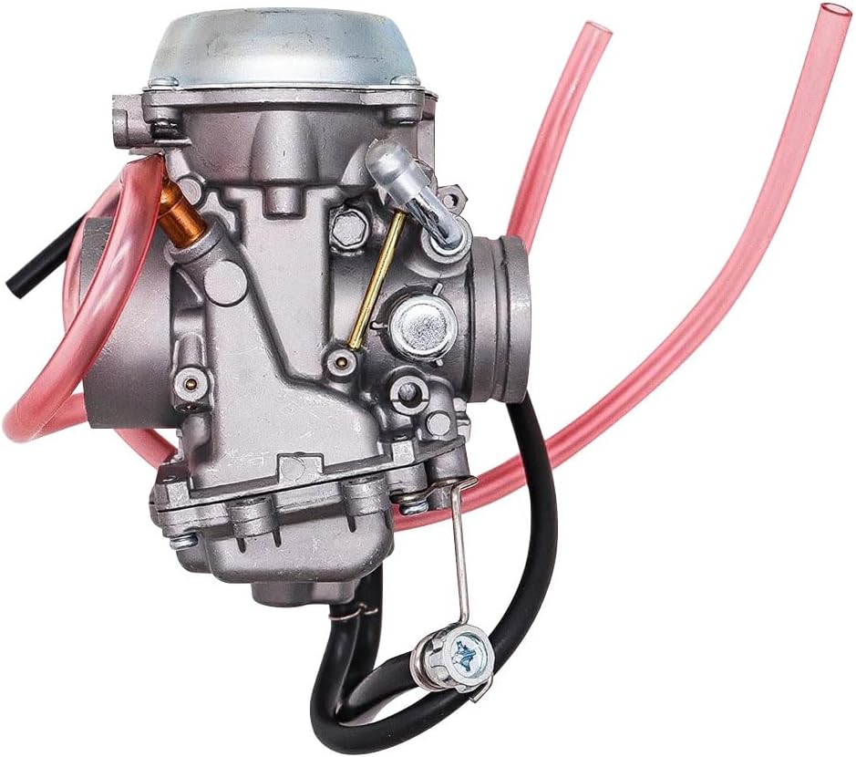 Partman Carburetor Fit for Suzuki Quadrunner 500 LT-F500F LTF500F 4X4 1998 1999 2000 2001 2002 13200-09F50 13200-09F01 With Fuel Valve Petcock