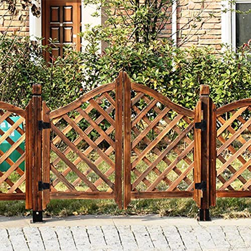 Heavy Duty Gate Hinges 3.5 Inch 4 Pack, Black Door Shed Hinges Square Barn Hinges For Shed Barn Wood Fence Gate (Included Screws) #TOP5