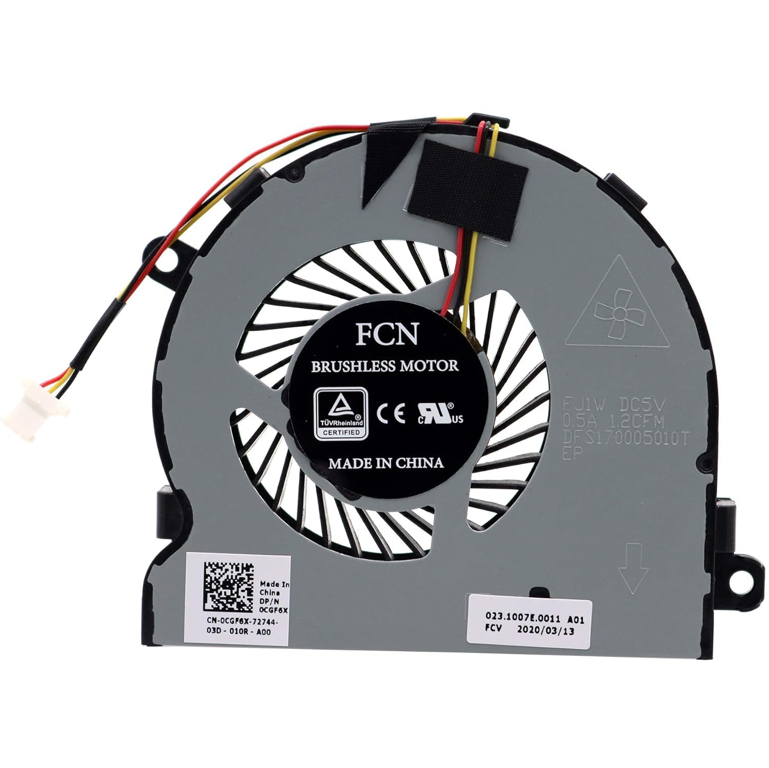 See full amazon price history chart for Laptop Internal CPU Cooling Fan for Dell Inspiron 15 3000 3467 3468 3465 3567 3562 3568 5542 5543 5547 5447 5557 5443 5441 5442 series laptop Laptop Internal CPU Cooling Fan for Dell Inspiron 15 3000 3467 3468 3465 3567 3562 3568 5542 5543 5547 5447 5557 5443 5441 5442 series laptop (B0DF3176MN) Amazon Price History, Amazon Price Tracker