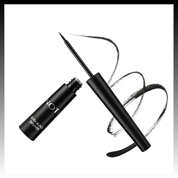 NOTE Cosmetique Ultra Black Dipliner - Fine Felt-Tip Liquid Eyeliner for Sharp, Defined Lines - Long-Wear, High Pigment Eyeliner - 01 Black - 0.15 oz