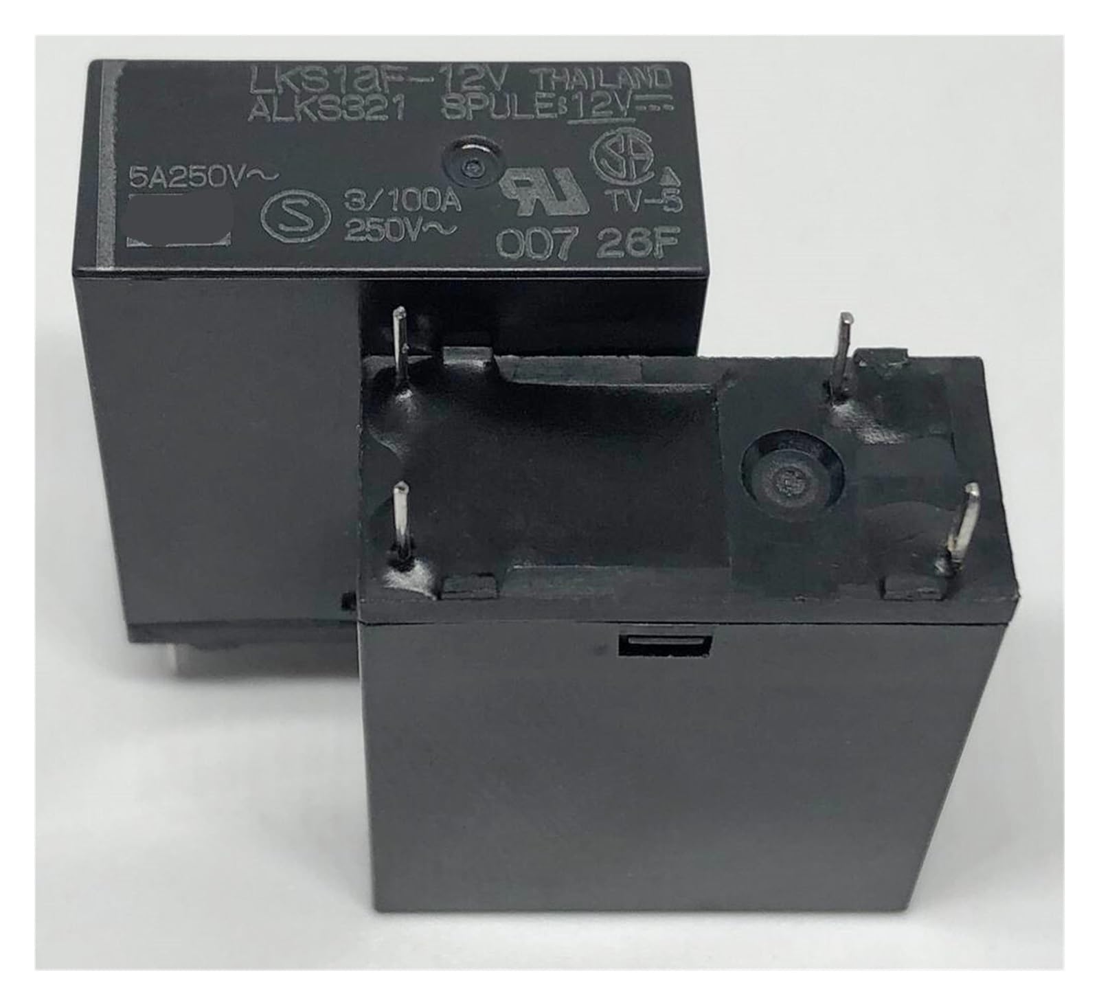 Relé de 4 pines LKS1aF-12V y ALKS321 componente electrónico de 12V 3