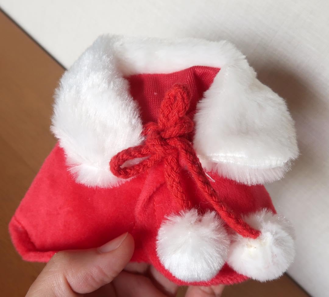 専用　ぬい服　ハンドメイド　ポンチョ　10cm 赤　猫耳　サンタ　クリスマス 楽天市場】ぬい服 15cm前後 ぬいぐるみ クリスマス ポンチョ