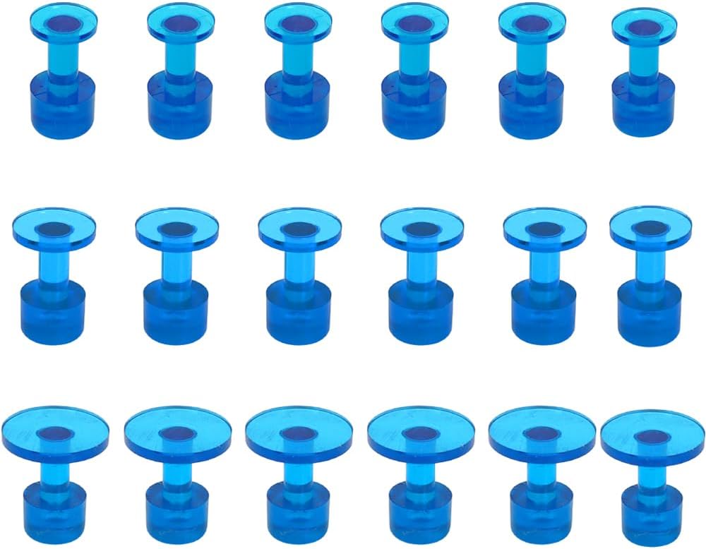 18Pcs Dent Puller Tabs, Car Body Dent Removal Pulling Tabs, Ice Suction Cup Glue Tabs for Automobile Dent Repair Hail Damage Removal Tools