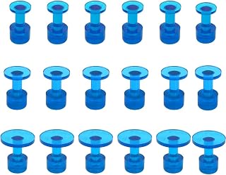 18Pcs Dent Puller Tabs, Car Body Dent Removal Pulling Tabs, Ice Suction Cup Glue Tabs for Automobile Dent Repair Hail Damage Removal Tools