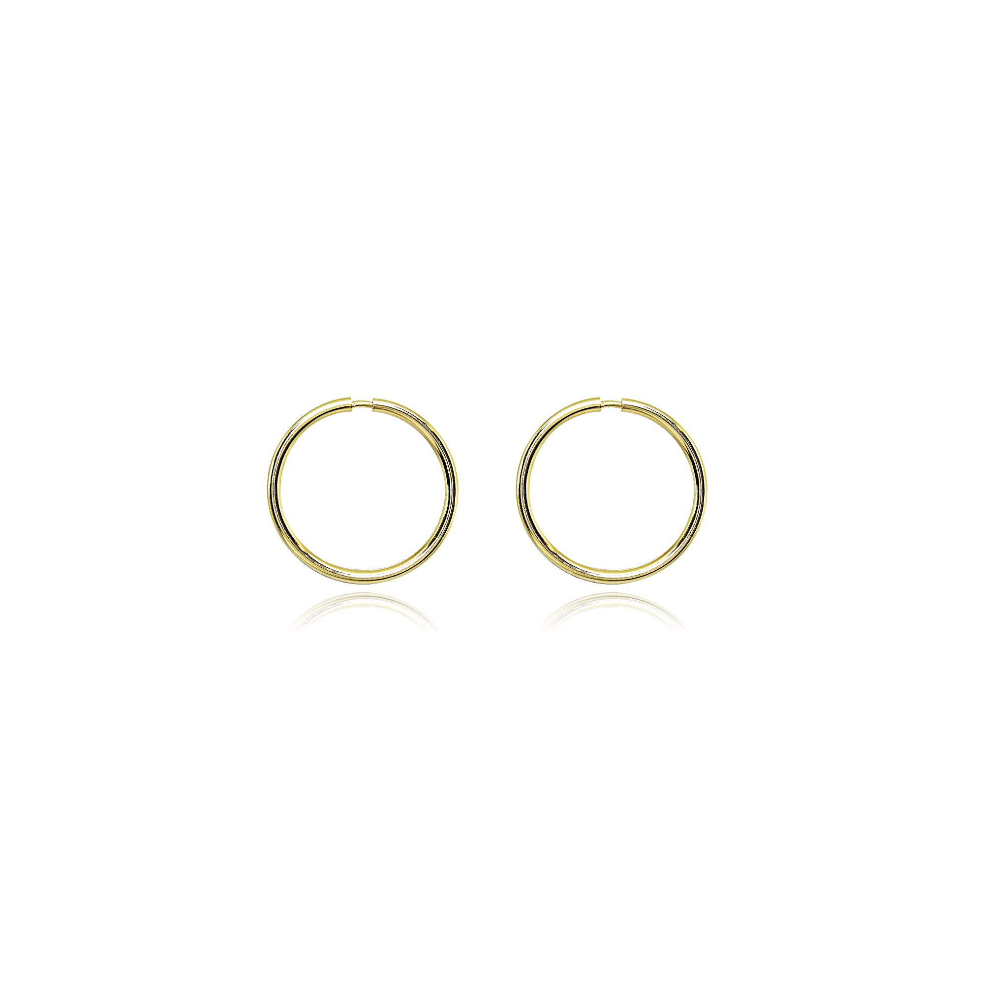 14K Gold Hoop Earrings