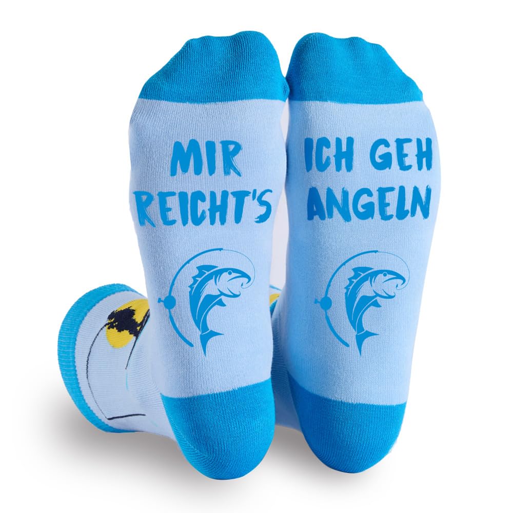 Zemolo vatertagsgeschenk für Papa Opa Lustige Socken mit Spruch 43-46 Geburtstagsgeschenk Fahrrad Golf Socken Männertag Weihnachten Geschenk Herren Socken Valentinstag Geschenke für Männer Jungs