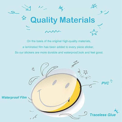 Miniatura 5 de Calcomanías populares de buque de guerra para niños y adolescentes, 50 unidades, calcomanías de vinilo impermeables de dibujos animados para