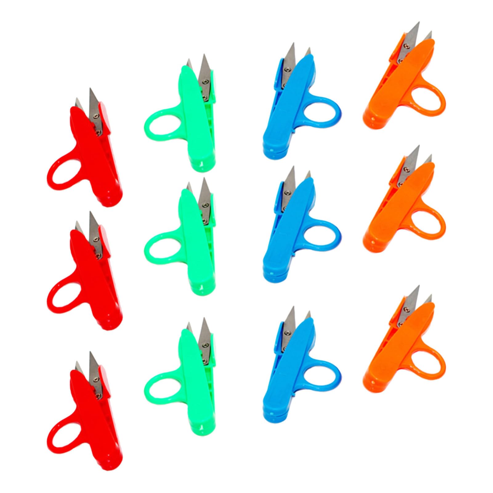 SHINEOFI 12pièces Ciseaux à Fil Acier à Haute Teneur Outils Polyvalents Pour Broderie Et Travaux Manuels Couleur Aléatoire Confort Optimal Pour Vos Projets Créatifs