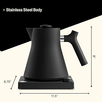 コーヒー Fellow Stagg EKG 電気ケトル ドリップ 新品 Amazon | Fellow Stagg EKG Electric Gooseneck Kettle - Pour
