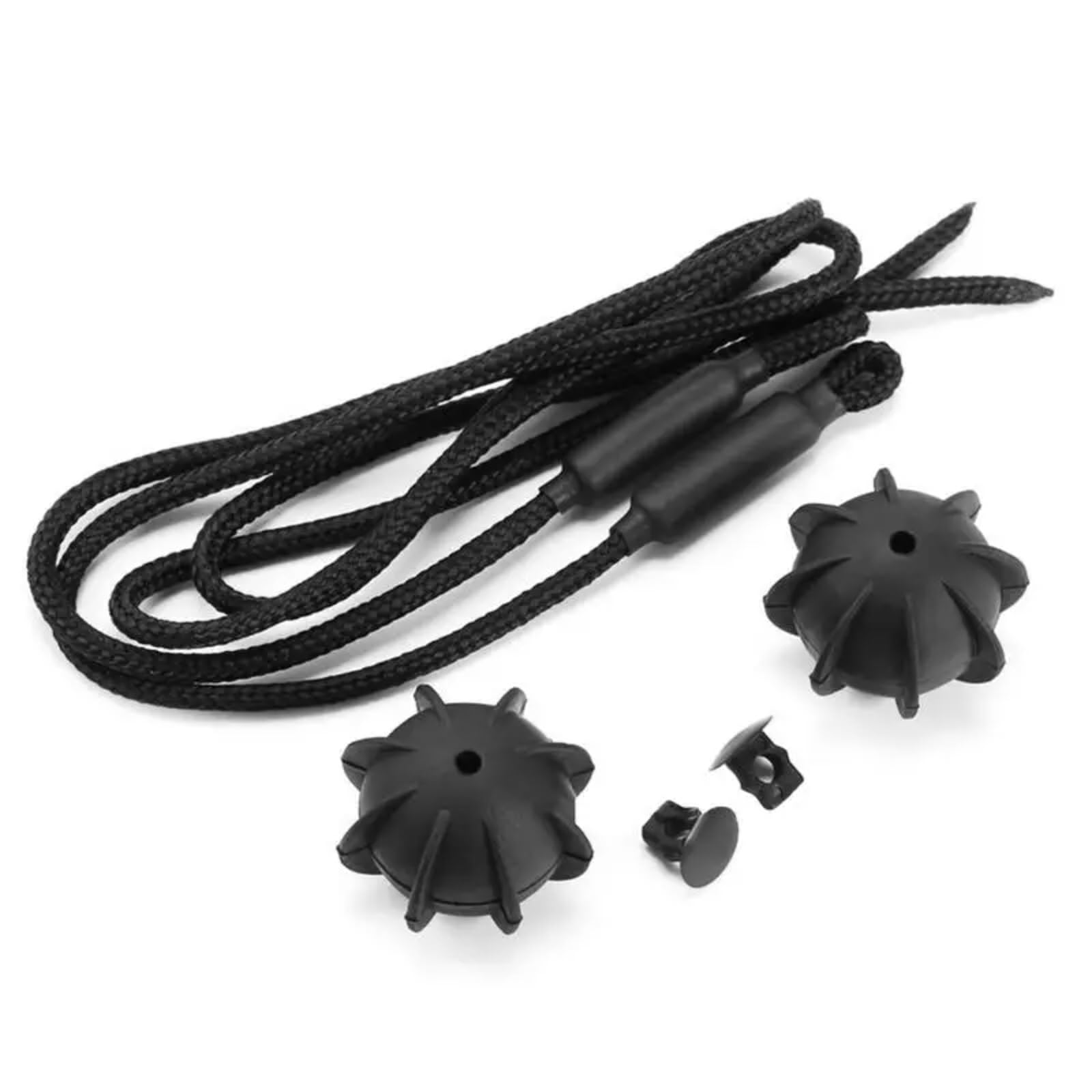 Trasera Maletero Cuerda Compatible con VW para Golf MK6 MK5, 2 Piezas, Cubierta De Cordón para Estantes Traseros, Cuerda para Colgar En El Maletero, Hebilla, Correa De Sujeción