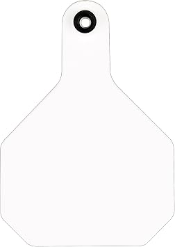 Y-TEX CORPORATION Large White Blank Tag 25 Pack