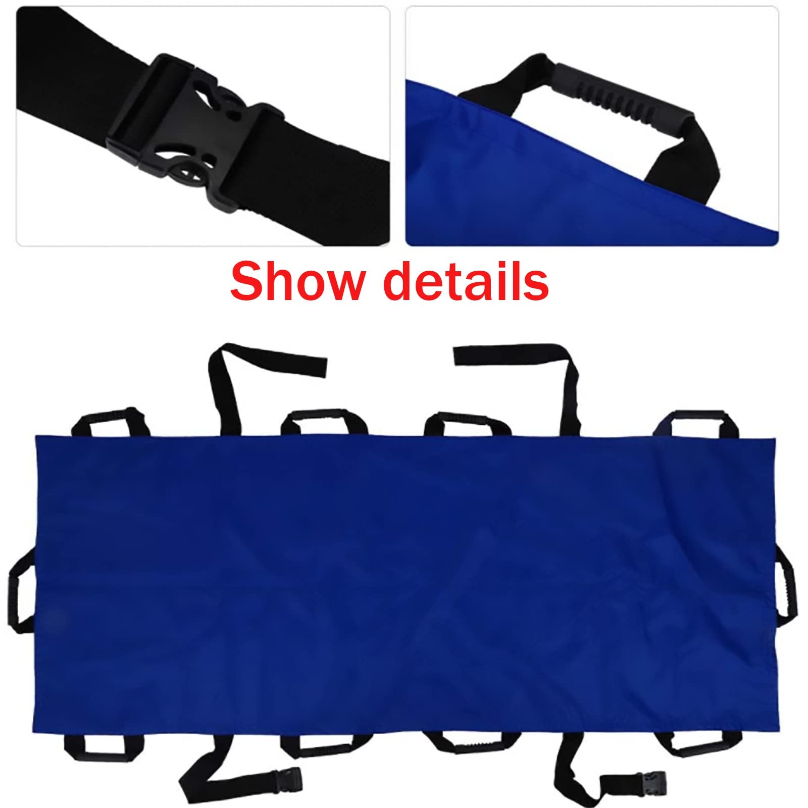 Barella pieghevole portatile con morbido tessuto Oxford, design leggero e maniglie facili da impugnare per un sollevamento sicuro, perfetto per scale e uso di emergenza