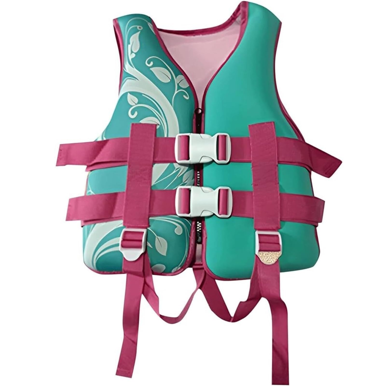 Schwimmweste for Kleinkinder mit Reißverschluss und Verstellbarem Gürtel, Schwimmweste for Kinder im Alter von 2–8 Jahren(B,S(5-8 Years))