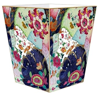 Marye-Kelley Equestrian Toile Wastepaper Basket - Thumbnail 3