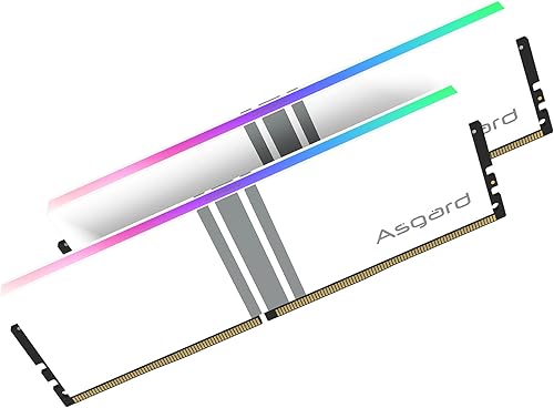Miniatura 2 de DDR4 Ram Asgard Valkyrie Series 16 GB (2 x 8 GB) 288 pines DRAM DDR4 3600 CL18-22-22-42 1.35V Modelo de memoria de escritorio de doble canal - Blanco