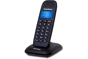 HelloBaby Cordless Speakerphone: Home Phone with Enhanced Range and Clarity