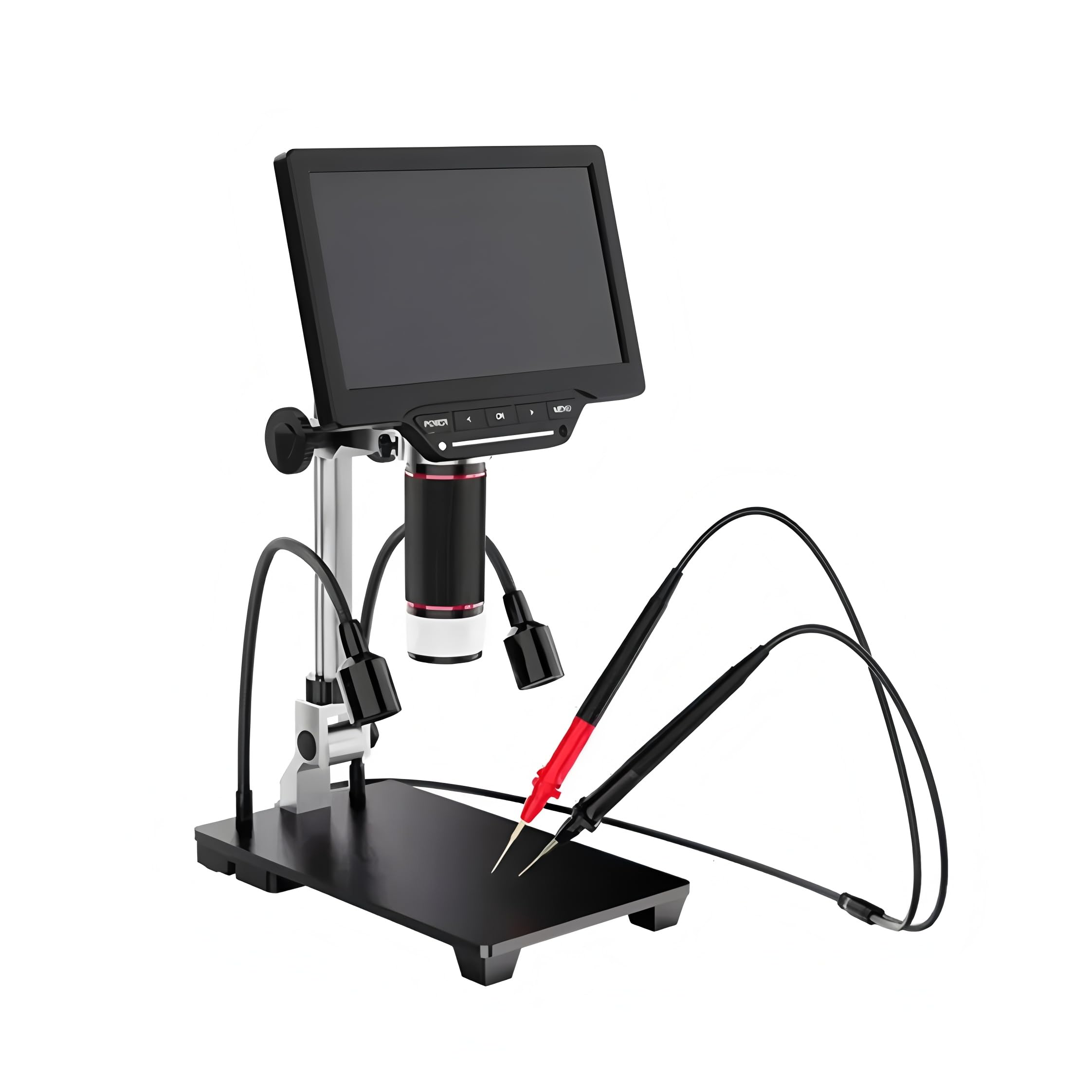 AIXUN DM21 Digitales Messmikroskop, Multi-Winkel, mit 17,8 cm HD-Digitalanzeige für BGA-Lötprüfwerkzeug