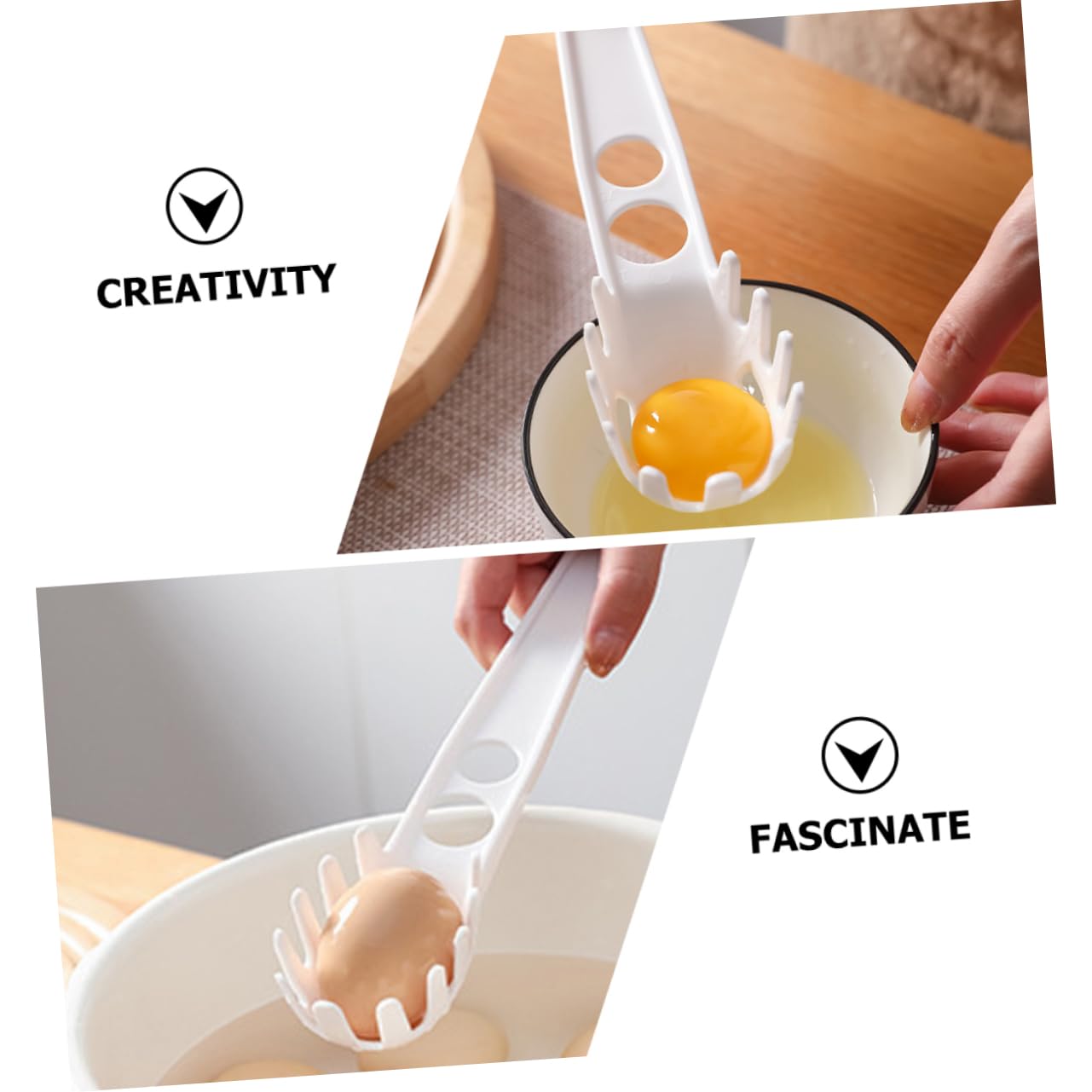 KICHOUSE 4pcs Cooking Spoon Spaghetti Fork Slotted Spoon Pasta Twirling Fork Spaghetti Pasta Noodle Spoon Server Fork for Pasta Spaghetti Scoop Spoon Pasta Serving Spoon Noodles White Pp