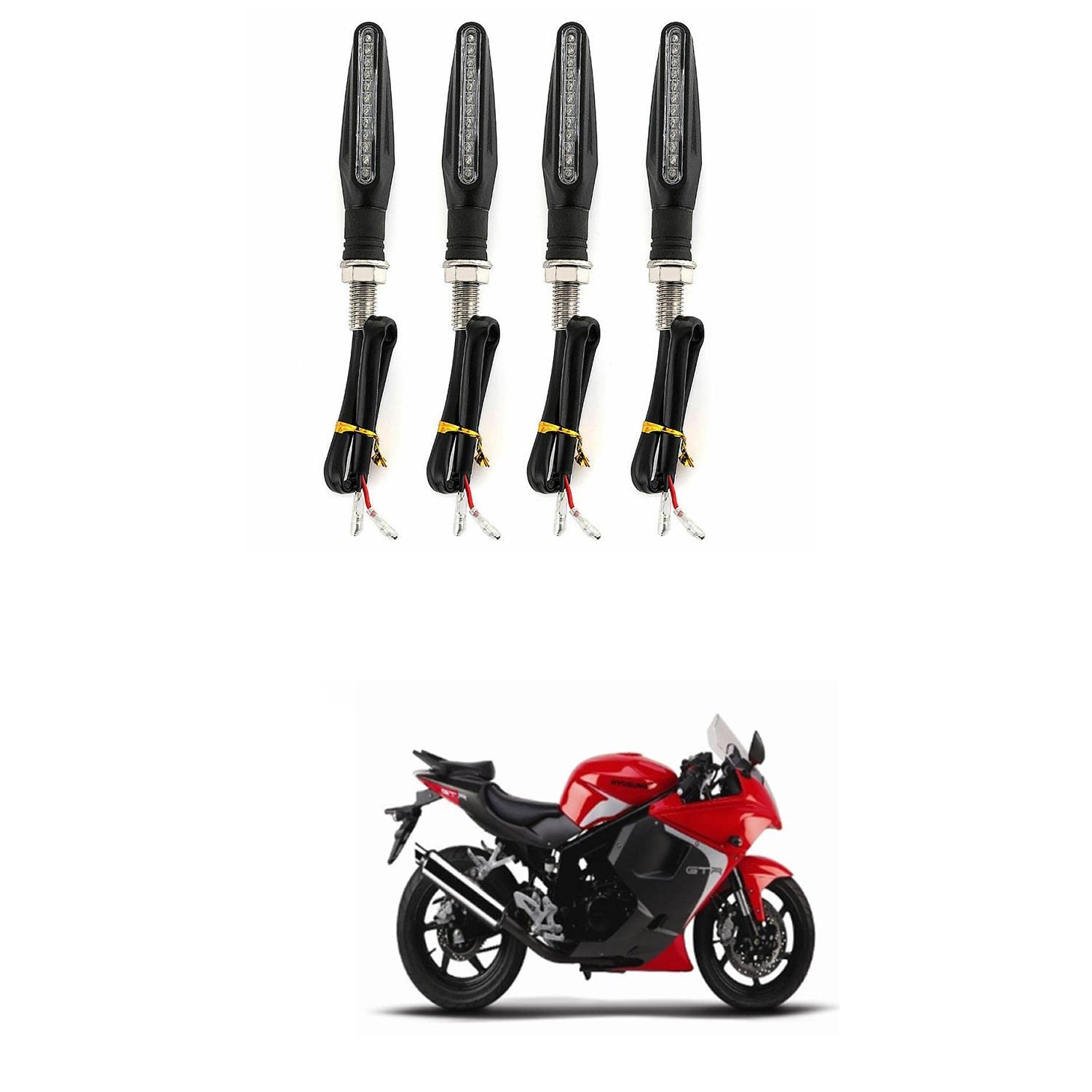 XZRTZ Motorcycle Indicator Lights Flowing LED Turn Signal Lights