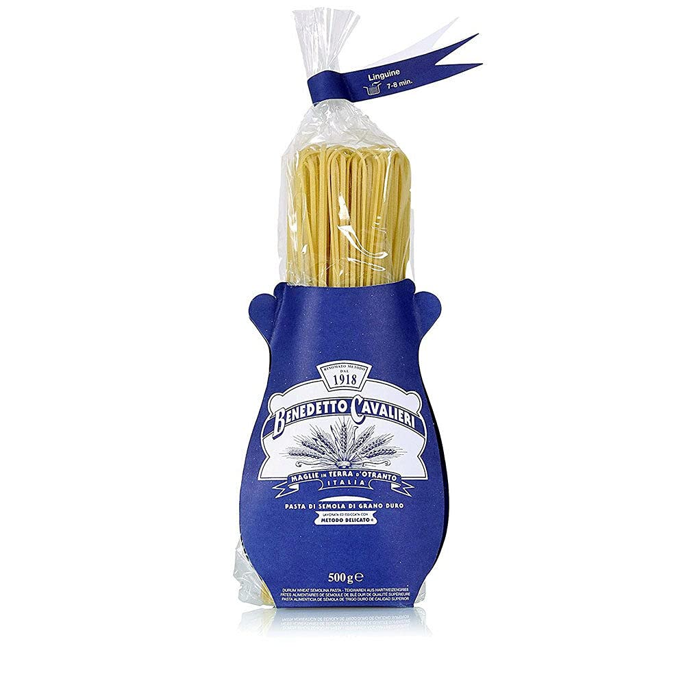 BOX DEGUSTAZIONE LU SOLE PASTA CAVALIERI SPAGHETTONI - RUOTE PAZZE - RIGATONI - MEZZE MANICHE - LINGUINE - FUSILLI PASTA DI SEMOLA DI GRANO DURO - PRODOTTO ARTIGIANALE MADE IN SALENTO (6 X 500gr)