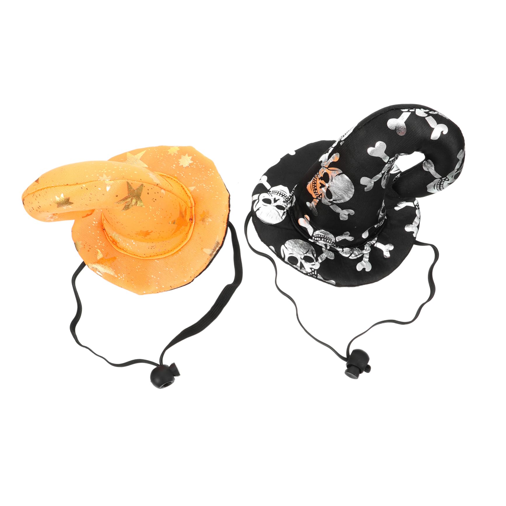 POPETPOP 2 Piezas Tocado De Mascota De Halloween Disfraz De Mago Gato Sombrero para Perro Disfraz De Gato para Halloween Disfraz De Vampiro Mascota Sombrero De Mago Gato Tela Araña Elegante
